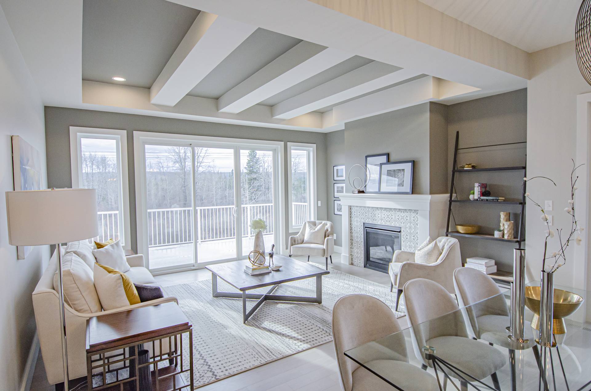 Living room renovations in Calgary