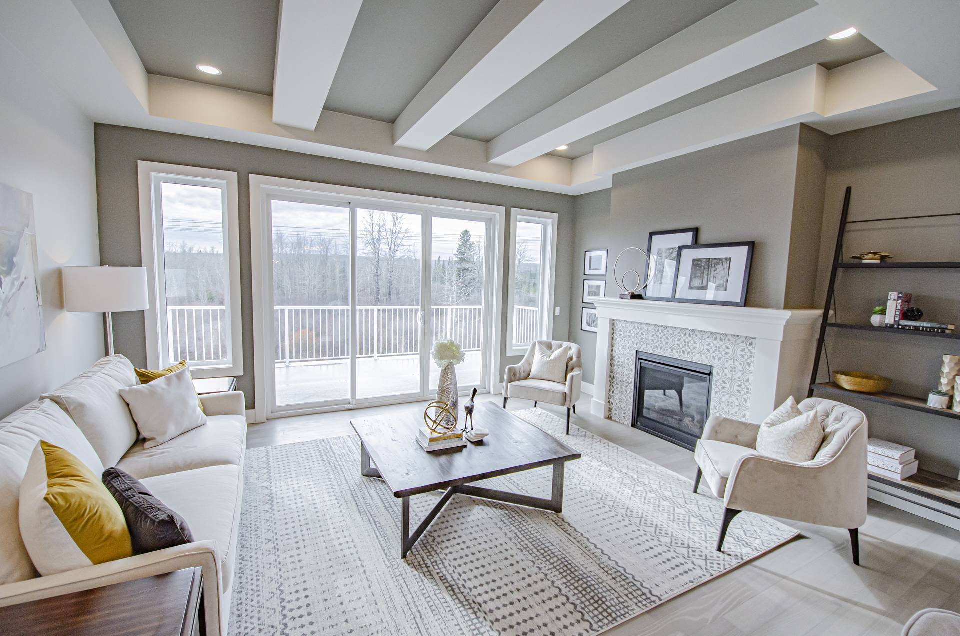 Living room renovations in Calgary