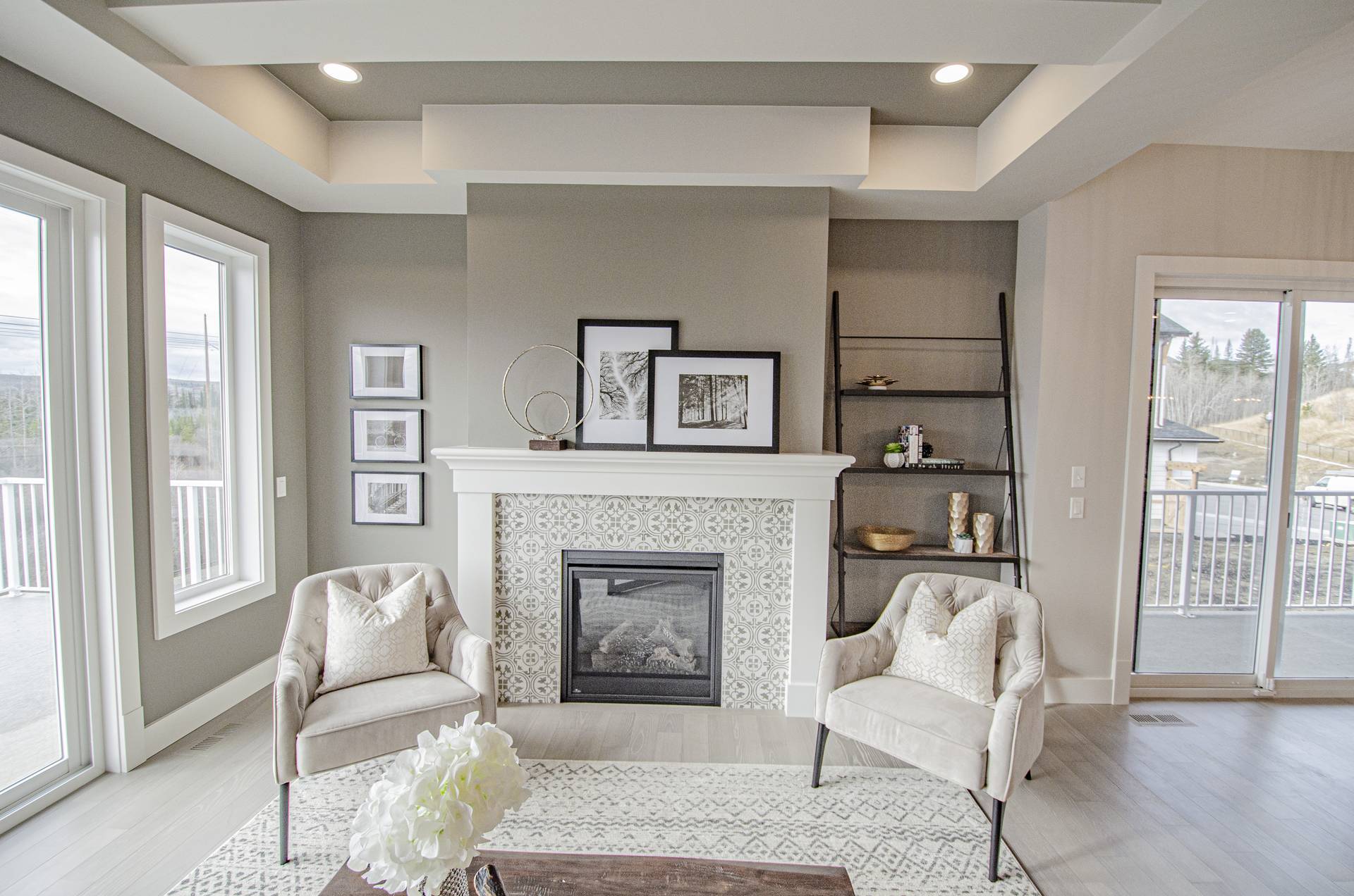 Living room renovations in Calgary