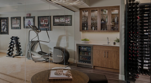 Wine & Weights, Calgary Luxury Home Renovation