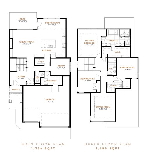Floor plan of new home build in Discovery Ridge Floor plan of new home build in Discovery Ridge
